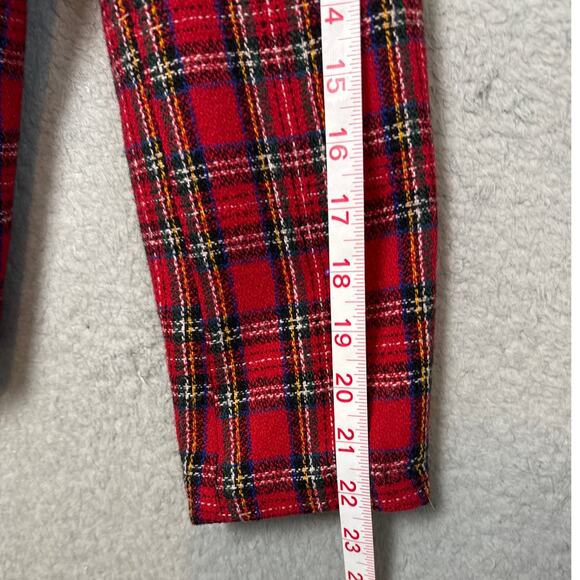 Vintage Norton McNaughton Irish Wool Plaid Blazer Velvet Trim  8P Y2k Retro Cozy - Picture 6 of 8